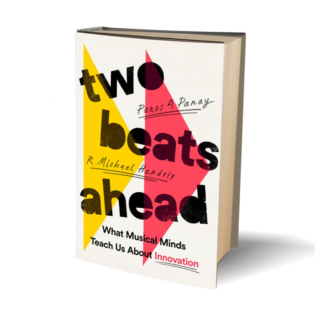 Book cover: Two beats ahead 